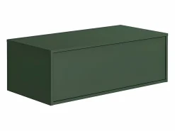 Mueble de baño flotante bajolavabo en color mate, L94 x A32 cm, TEANA^Vente-unique Hot