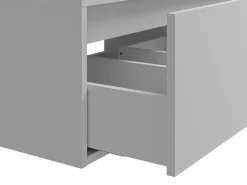 Mueble de baño flotante doble lavabo, color , Ancho 150 x A32 cm, ISAURE^Vente-unique Hot