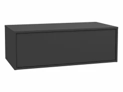 Mueble de baño flotante con lavabo redondo - 94 cm - TEANA II^Vente-unique