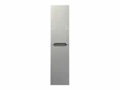 Vente-unique Mueble de baño flotante , Ancho 30 x Prof. 30 x 120 cm, STEFANIE Gris New