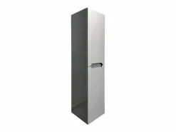 Vente-unique Mueble de baño flotante , Ancho 30 x Prof. 30 x 120 cm, STEFANIE Gris New