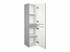 Vente-unique Mueble de baño flotante , Ancho 30 x Prof. 30 x 120 cm, STEFANIE Gris New
