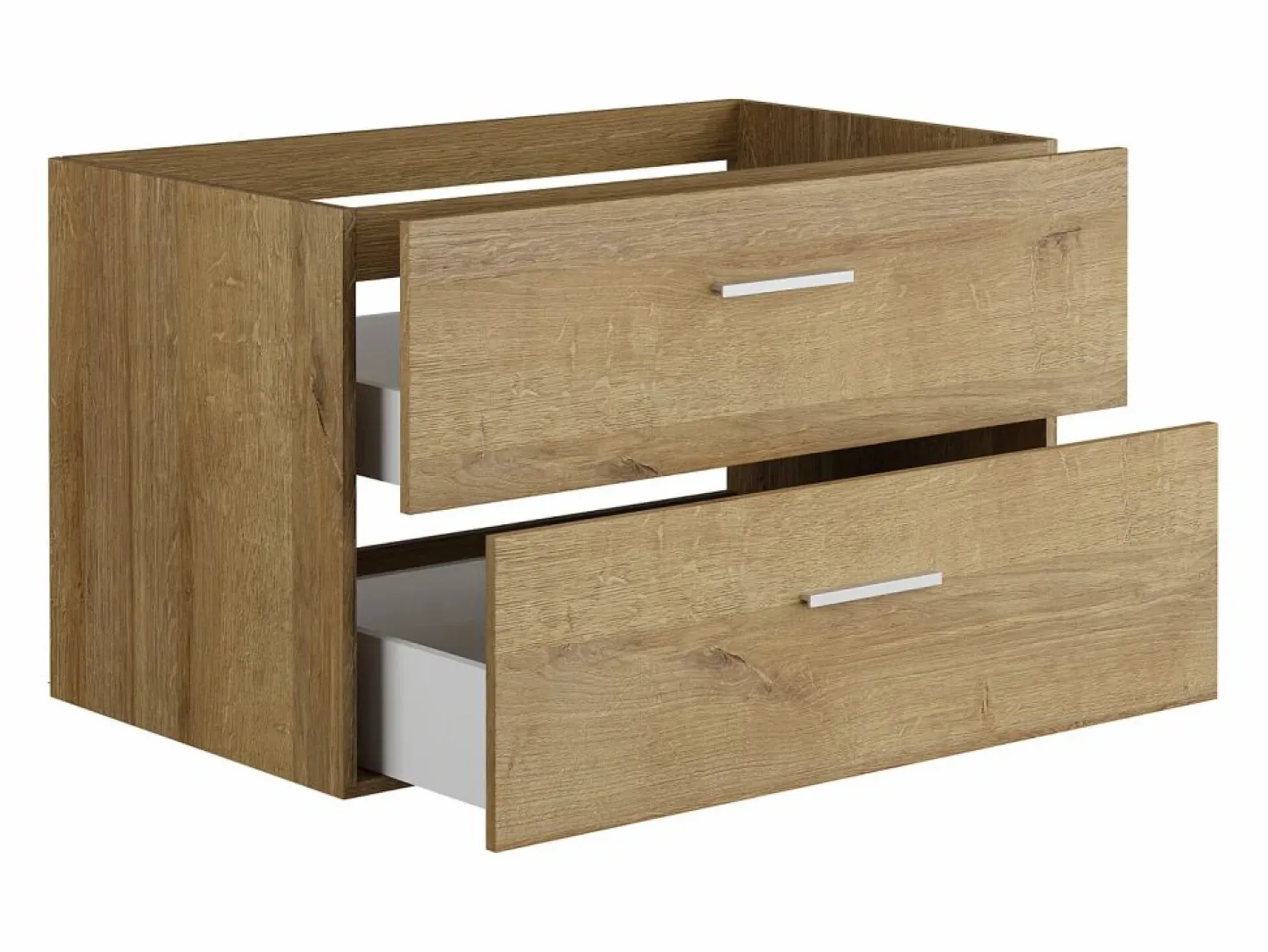 Mueble de baño flotante natural claro - 80 cm - KAYLA^Vente-unique Clearance
