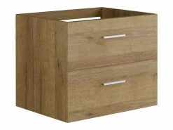 Mueble de baño flotante natural claro - 60 cm - KAYLA^Vente-unique Best