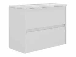 Venprodin Mueble De Aseo|Mueble de baño Lhotse con lavabo y espejo 80 cm
