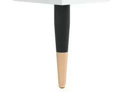 vidaxl Mueble de baño madera de ingeniería 80x33x60 cm Blanco New