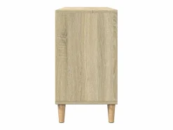 vidaxl Columna De Baño|Mueble de baño madera de ingeniería roble Sonoma 80x33x60 cm