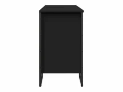 Mueble de baño con lavabo 91x35x60 cm Negro Online