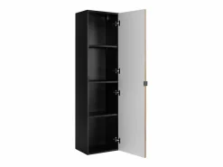 Columna De Baño|Mueble de baño, mate, 35 x 136 x 27 cm, tirador plata
