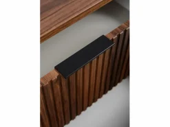 Mueble De Pared Para Baño|Mueble de baño para lavabo suspendido, roble nogal, 100 x 51,7 x 41,5 cm