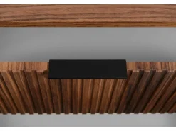 Mueble De Pared Para Baño|Mueble de baño para lavabo suspendido, roble nogal, 100 x 51,7 x 41,5 cm