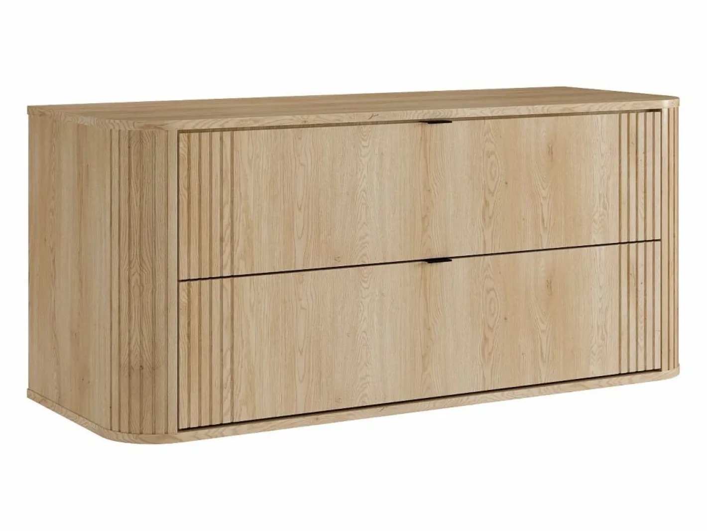 Vente-unique Mueble de baño suspendido - - 120 cm - FILOR Color natural claro Outlet