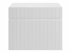 Vente-unique Mueble de baño suspendido listado con tabla, 60 cm, SATARA Blanco Sale