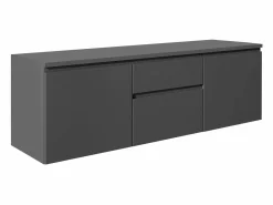 Mueble de baño suspendido con lavabo doble, , 150 cm de ancho, JIMENA^Vente-unique Clearance