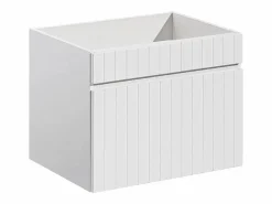 Mueble de baño suspendido con lavabo encastrado, 60 cm, SATARA^Vente-unique New