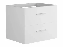 Mueble de baño suspendido KAYLA con lavabo individual y columna, , 60 cm^Vente-unique Hot
