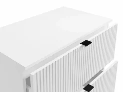 Vente-unique Mueble De Baño Simple|Mueble de baño suspendido con lavabo sobre encimera, mate, An80 cm, ZEVINI