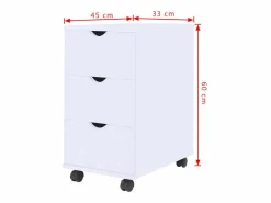 Mueble de cajones 33x45x60 cm^vidaxl Outlet