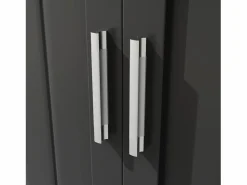 ModernLuxe Aparador De Cocina|Mueble de cocina - 104x40x180 cm - con 4 puertas y 1 cajón - con iluminación LED -