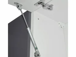 Vicco Mueble de cocina antracita brillo intenso/blanco 240x60x81.6 raul Gris antracita Outlet