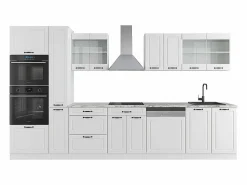 Vicco Mueble de cocina casa de campo blanca/blanca 350x46x81.6 r-line Blanco Online