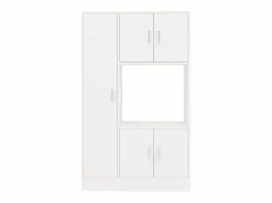 Vitrina Para Vajilla|Mueble de cocina haaus Arno, 5 puertas, , 90 x 32 x 150 cm