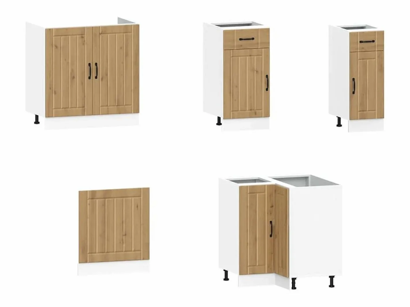 Mueble de cocina Kalmar 11 piezas artesanal roble^vidaxl Hot