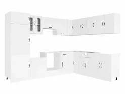 vidaxl Cocina Completa|Mueble de cocina Kalmar 14 piezas madera contrachapada