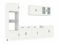 vidaxl Cocina Completa|Mueble de cocina Kalmar 7 piezas madera contrachapada
