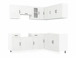 Mueble de cocina Kalmar 11 piezas madera contrachapada^vidaxl Discount