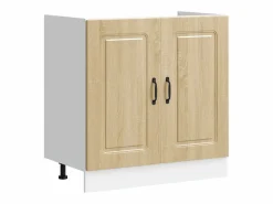 Mueble de Cocina Kalmar Roble Sonoma 80 x 46 x 81,5 cm^vidaxl New