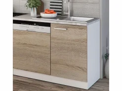 Vicco Mueble de cocina sonoma/blanco 270x57.1x81.6 optima Color natural claro Best