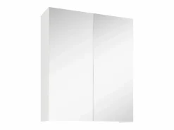 Mueble de cuarto de baño haaus Zed, A pared, 2 puertas, con espejo, , 60 x 22 x 72 cm Blanco Hot