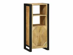 Mueble de Cuarto de Baño Marrón Madera de mango maciza^vidaxl New