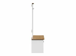 Mueble de entrada con ganchos BODO y marrón 50x40x157 cm^vidaxl Discount