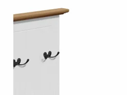 Mueble de entrada con ganchos BODO y marrón 50x40x157 cm^vidaxl Discount