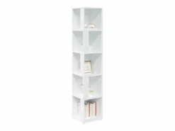 vidaxl Estantería|Mueble de esquina madera contrachapada 33x33x164,5 cm