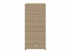 Armario De Jardín|Mueble de jardín de resina tejida, 55x55x111 cm