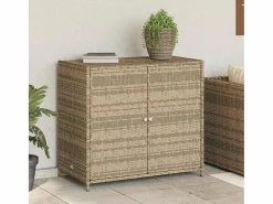 Mueble de jardín 83x45x76 cm resina trenzada^ Clearance