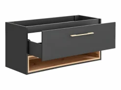 Mueble de lavabo antracita para el cuarto de baño - 120 cm - YANGRA - sin encimera^Vente-unique