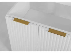 Mueble de lavabo, + tirador dorado, 40 x 57 x 46 cm^ Online