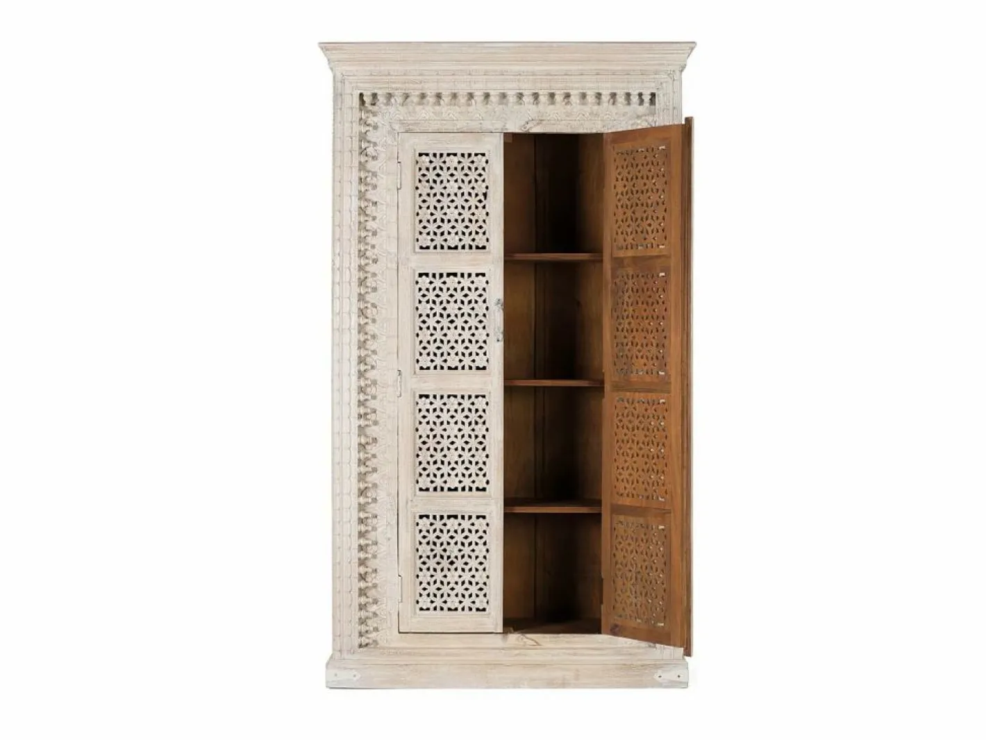 Giner y colomer Armario|Mueble de madera de mango decapado