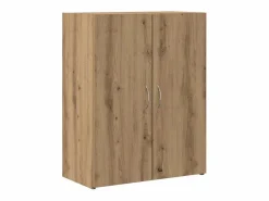 Mueble de oficina con estante, roble artesanal, 60 x 32 x 77,5^ Outlet