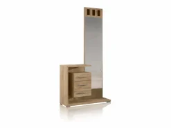 duehome Armario De Entrada|Mueble de recibidor Prisma Cambria