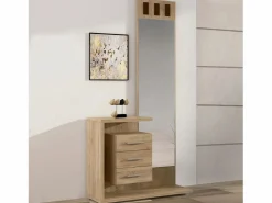 duehome Armario De Entrada|Mueble de recibidor Prisma Cambria