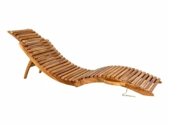 ebuy24 Mueble de salón Arrieta carro solar naturaleza. Marru00f3n Discount