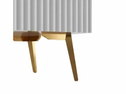 ModernLuxe Mueble de televisión escandinavo contemporáneo de 180 cm para TV de 75