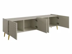 Mueble de TV con 4 puertas - - NORSIM de Pascal Morabito^Vente-unique New