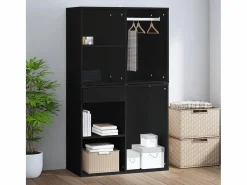 Mueble de vestidor madera de ingeniería 80x40x65 cm^vidaxl