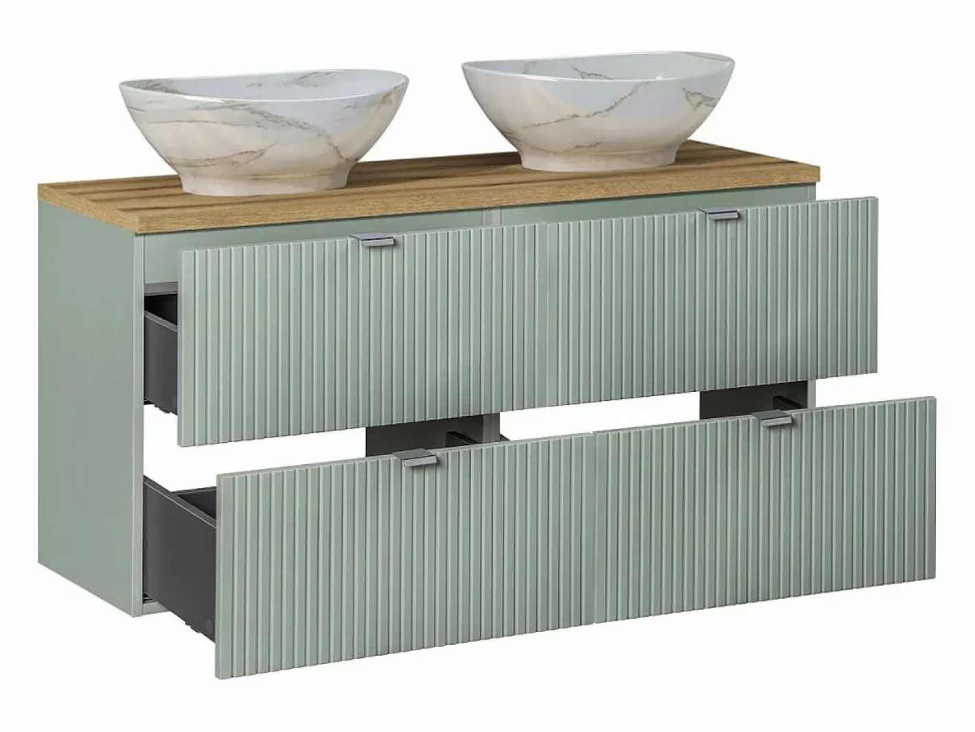 Mueble doble lavabo 120cm 4 cajones Jade y Madera^Petits-Meubles Hot